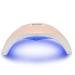 UV LED Nail Lamp 54W 18pcs UV LED Nail Light Portable Nail Lamp Professional Nail Dryer Gel Polish Light with 3 Timers Professional Nail Art Tools(Pink)