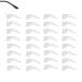 Silicone glasses holder 20 pairs of soft silicone glasses anti-slip ear pads anti-slip holder for glasses brick set comfort glasses holder glasses bracket holder protection for glasses sunglasses
