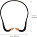 2 Pair Banded Silicone Shooting Ear Plugs - Reusable Construction Hunting Ear Protection - Buy Online on GoSupps.com