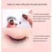 Chlffua 4 Pairs Reusable Self-Adhesive False Eyelashes No Glue or Eyeliner Needed Natural Thick 3D Curling Fake Lashes Easy to Wear Waterproof - Buy Online on GoSupps.com