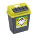 Sharpsafe 13 Litre 5th Generation Yellow/Grey -Sharps Bin Clinical Waste Disposal - Buy Online on GoSupps.com