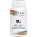 Solaray NAC N-Acetyl-L-Cysteine 600mg Supplement - 60 Count - Buy Online on GoSupps.com