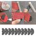 10Pcs Rubber Heel Savers Toe Plates for DIY Shoe Repair - Replacement Heel Plates for Shoe Repair - LinaLife - Buy Online on GoSupps.com