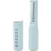 Portable Straightening Brush - Rechargeable Mini Hair Straightener 2000mAh Anti-Scald Technology for Travel - Blue - Buy Online on GoSupps.com