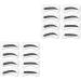 Ipetboom Kits 64 Pairs 8 Eyeshadow Eyebrow Stencils Eyebrow Makeup Tools Mold Tracking Device Eyebrow Trimming Eyebrow Stickers mediumx2pcs As Shownx2pcs - Buy Online on GoSupps.com