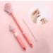 Baby Bottle Brushes Set - Extendable Long Handle, 3 Pieces Pink - Cleaning Silicon Teat, Milk, Water Bottles - Cleaner - Buy Online on GoSupps.com