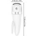 Veeteah Eye Lash Curler Heat - 230mah Battery Intelligent Heating Eyelash Curler Rechargeable Ergonomic Eyelashes Curler Eye Lash Makeup for Naturally Curling and Ironing Eyelash White - Buy Online on GoSupps.com