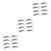 Beavorty 96 Pairs 8 makeup tools make up tools beauty accessories eyebrow stickers eyeshadow eyebrow