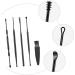 Lurrose Ear Cleaner Kit - Earwax Removal Tool with Rotating Scoop and Steel Pick for Ear Cleaning - Practical Ear Care Set - Buy Online on GoSupps.com
