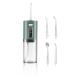 Water Dental Flosser Teeth Pick Portable Cordless Oral Irrigator 280ML Rechargeable IPX7 Waterproof Travel Long endurance Tooth and Gum Cleaning