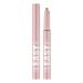 Eyeshadow Sticks Multiple-Use Shimmery Glitter Makeup Pen Highlight Base Priming Blusher Eyebrow Pencil Metallic High Gloss Creamy Make Up Pen Silky Smooth Texture Long Wearing Water (Pink One Size) 1 count (Pack of 1) Pink