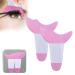 Mascara Shield Applicateurs de pour cils - Outil de maquillage Auxiliary Guard - Masque de mascara pour cils - 2 pi ces (New Pink Two + Box