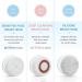Vibrating Facial Cleansing Brush - 3-in-1 Electric Exfoliating Massager for Deep Cleaning | Waterproof & Rechargeable - White - Buy Online on GoSupps.com