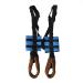 Full body lift equipment patient walking strap transfer belt for older people thighs hips waist back back supports leg trainers exercise-assisted special walking strap (blue) (BL Blue)