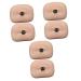 FOMIYES 6 pcs Eyebrow Practice Makeup Training Silicone Eyeshadow Skin Boards 1 count (Pack of 1) As Shownx3pcs
