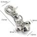 10 Pieces Dog Cat Collar Bells Bells For Pet Training with Key Rings Necklace Collar Decoration - Buy Online on GoSupps.com