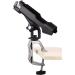 Fishing Boat Rod Holder 2 Pack - 360 Adjustable Large Clamp Opening Foldable Fishing Rod Stand - Buy Online on GoSupps.com