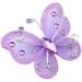 24pcs Purple Christmas Butterfly Ornaments - Glitter Mesh Wire Decor for Wedding Party, Clothing, Wall & Tree DIY Supplies - Buy Online on GoSupps.com