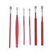 6Pcs Ear Wax Removal Kit | Earpick Set with Storage Box | Earwax Curette Remover for Adults & Children | Red Ear Spoon Cleaning Tool - Buy Online on GoSupps.com