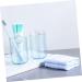 Tovinanna 3-Piece Travel Toothbrush Set - Wash-Up Cup & Toothpaste Holder - Portable Blue Toothbrush Case | 20.8x6.8cm - Buy Online on GoSupps.com
