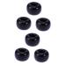 Alipis 6 pcs toothbrush holder mini lover black x2pcs medium x2pcs