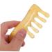 Tovinanna 2-in-1 Jade Resin Scalp Massager Comb - Wide Tooth Comb for Scalp Care & Relaxation - Buy Online on GoSupps.com