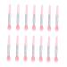 Didiseaon 4 Sets Lip Gloss Brush Cleaning Pad Miss Make up