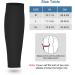Buy Compression Socks 20-30mmHg | Calf Compression Sleeves for Varicose Veins Shin Splints & Recovery | Footless Design for Travel & Sports - Unisex Black Medium - Buy Online on GoSupps.com