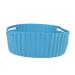 Alipis 3pcs Air Fryer Pan Baking Pans Silicone Steamer Insert Tray Silicone Mat for Air Fryer Bakeware Food Bluex3pcs 19X19X7CMx3pcs