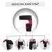FRCOLOR Waist Fixed Leggings & Lumbar Support Brace Breathable Thigh Protection for Men & Women Red Body Sculpting Thigh Belt - Buy Online on GoSupps.com