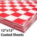 Avant Grub Deli Paper 300 Sheets | Red & White Checkered Food Wrapping Papers | Grease-Resistant 12x12 Sandwich Wrap for Backyard Cookouts - Buy Online on GoSupps.com