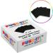 4 inch Black Glass Fusible Squares 90COE - 4 Pack | High Quality Glass for Fusing Projects - Buy Online on GoSupps.com