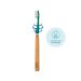 TEPE Choice Soft Toothbrush - Forest Green Wooden Handle & 3 Brush Heads | Gentle Bristles for Plaque Removal - Eco-Friendly Dental Care - Buy Online on GoSupps.com