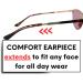 FL-41 Migraine Glasses with Transitional Lenses | Eclipse Aura Lens for Light Sensitivity & Photophobia - Tortoise Ultra-Light - International Shipping Available - Buy Online on GoSupps.com