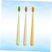 Frcolor 3ST Eco-Friendly Toothbrushes | Comfortable Sustainable Dental Brushes with Small Head & Surprise Colors - Perfect for International Shipping - Buy Online on GoSupps.com