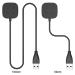 2 Pack Charger Cable for Fitbit Versa 4/3, Sense 2 Fitness Tracker | USB Charging Cable in 2 Sizes (3.3ft/1.64ft) | Soft & Durable Replacement - Buy Online on GoSupps.com