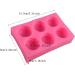6-Cavity Macaron Shape Silicone Mold for Soap, Chocolate, Candle, Polymer Clay - Burger Hamburger Design - French Dessert Fondant Mould - Buy Online on GoSupps.com