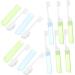 CLISPEED 50pcs Portable Toothbrush Cleaning Brush Set | Soft Fur Essential Travel Brushes - International Shipping Available - Buy Online on GoSupps.com