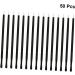 VINTORKY 50pcs Eye Makeup Tools Eyeliner Brush Thin Angled Eyeliner Wand Eyeliner Brush for Liner White - Buy Online on GoSupps.com
