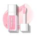 KYDA Hydrating Lip Glow Oil  Moisturizing Lip Oil Glossy Transparent Plumping Lip Gloss  Tinted Lip Oil for Lip Care and Dry Lips  by Ownest Beauty-Natural Pink 002 Natural Pink