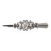 Hellery Ladies Rhinestone Hair Clip - Crocodile Sectioning Clips for Hairdressers - Stylish White Hair Accessories - Buy Online on GoSupps.com