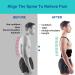 KLEUET Posture Corrector for Men and Women - Adjustable Back Brace for Upper and Lower Back Pain Relief - Size L(33-37) - Buy Online on GoSupps.com