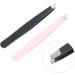 Buy Durable Stainless Steel Eyebrow Clips - 2 Pieces Tweezers for Precision Facial Hair Removal | Portable Beauty Tool for Everyone - Buy Online on GoSupps.com