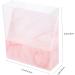WOFASHPURET Storage Rack Rack for Display Eyelash Holder Eyelash for Extensions Makeup Holder Eyelash Rack Pink Extend Acrylic Marble 14.5x4.5cm - Buy Online on GoSupps.com
