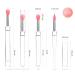 Silicone Lip Brush Set 8PCS Reusable Makeup Applicators with Caps for Lipstick & Lip Gloss | Perfect Cosmetic Tool for Flawless Application - Buy Online on GoSupps.com