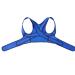 Posture Corrector Corset Clavicle Spine Posture Correction Back Support Belt Comfortable Soft Strip Corrector Blue L