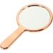 FOMIYES Hand Mirror - Rose Gold Glass Handheld Mirror for Makeup and Travel - 16x9cm - Buy Online on GoSupps.com