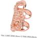 Healeved 3 Pcs Scorpion Single Braces Costume for Men Gold Tooth Photo Props Vampire Like Real 14k - Buy Online on GoSupps.com