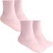 Silicone Moisturizing Socks 1 Pair Long Soft Gel Socks Anti Slip Women Foot Mask Socks Spa Pedicure for Dry Cracked Feet Softening Calluses Rough Skin L - Buy Online on GoSupps.com