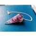 Amethyst Orgone Dowsing Pendulum Handcrafted with Genuine Gemstone Crystal, Healing Crystal Gift for Witchcraft Supplies - Buy Online on GoSupps.com